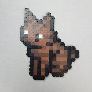 Brown Cat Sitting (Zelda Minish Cap) Perler Bead Pixel Art